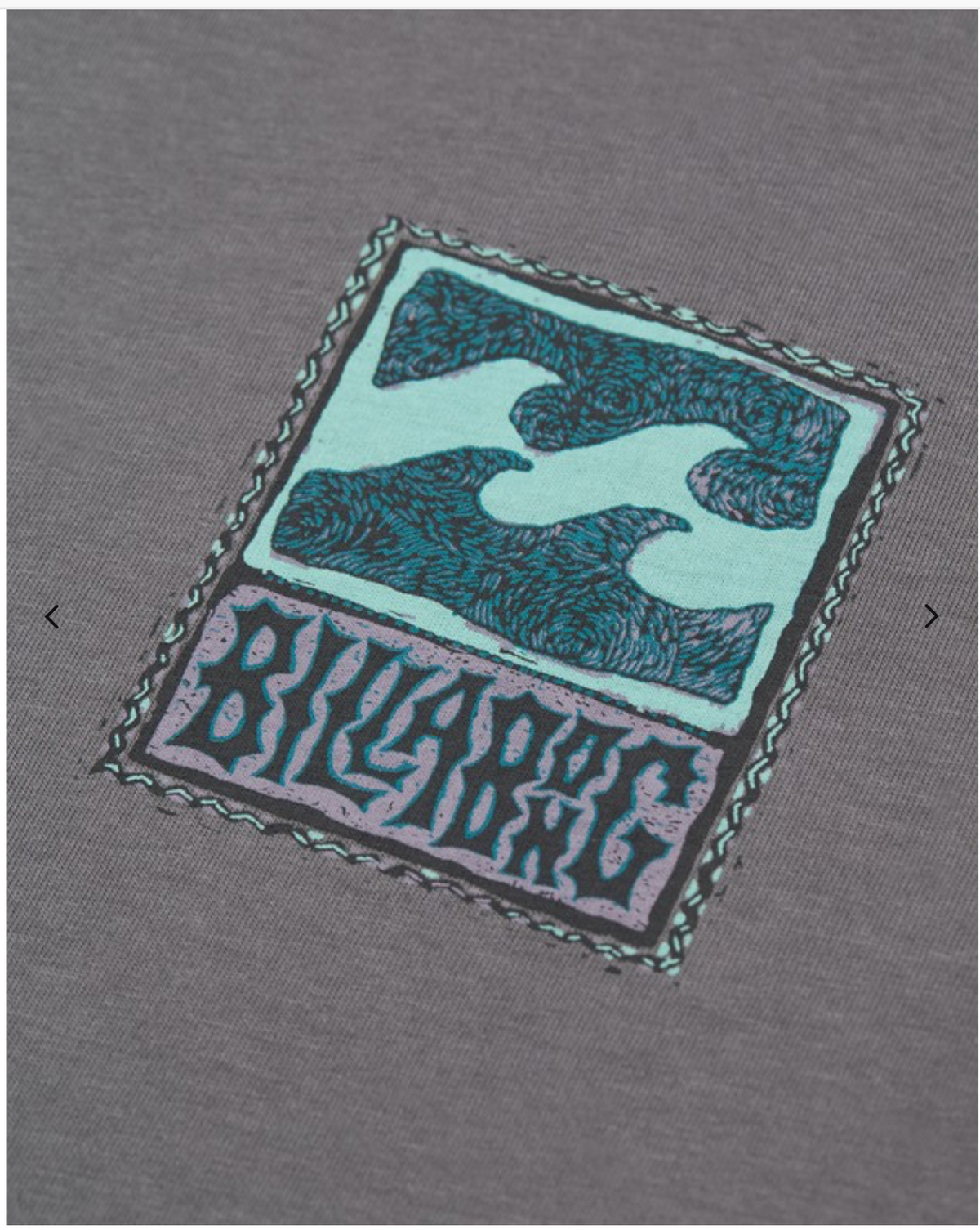 Billabong Stamp Men Grey Long Sleeve T-Shirt