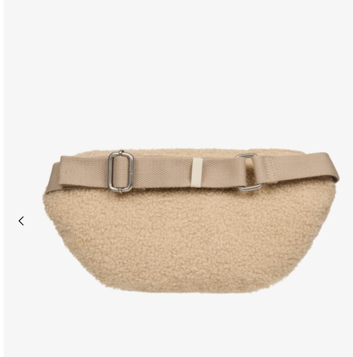 ROXY Wave Rider Women Beige Sherpa Bumbag