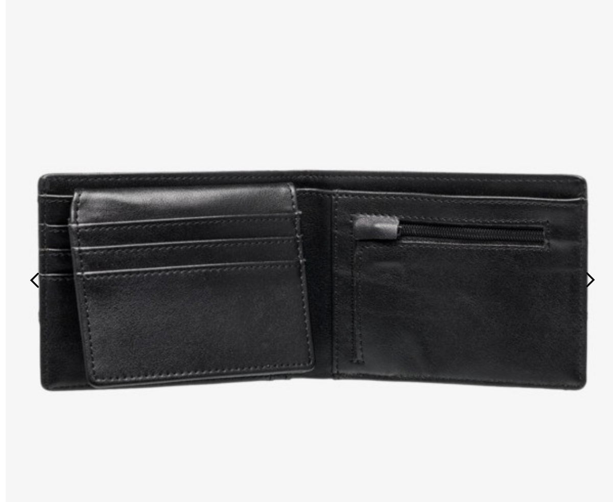 Billabong Dimension Men Black Bi-Fold Wallet