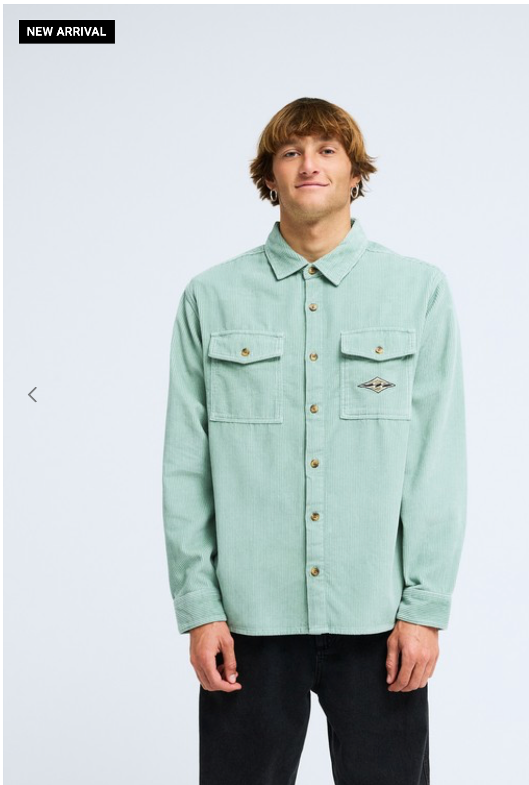 Billabong Bong Days Men Blue Long Sleeve Shirt