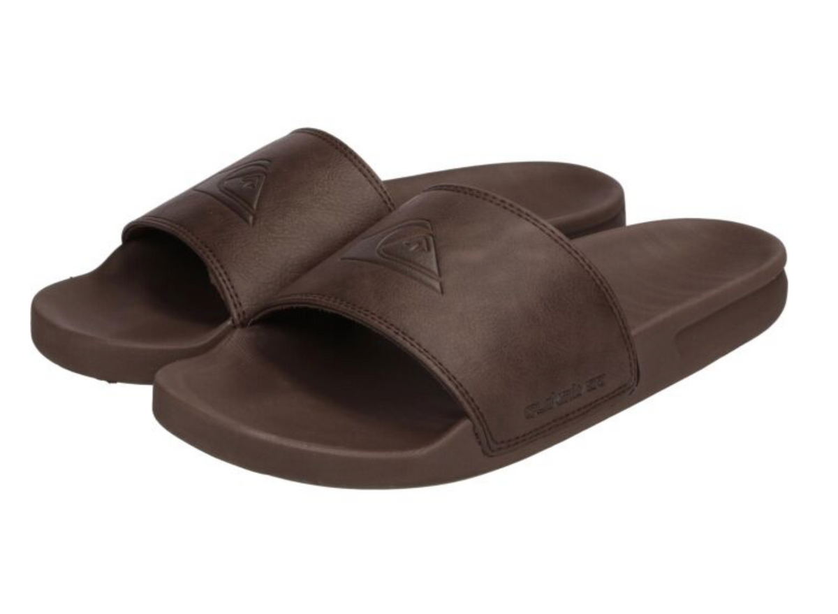 QUIKSILVER RIVI NUBUCK SLIDE  - SALE -