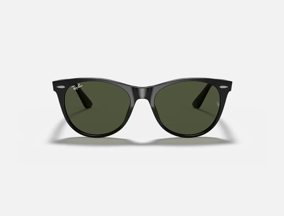 RAN-BAN wayfarer 11 - rb2185 G-15 green polarised  = SALE ===