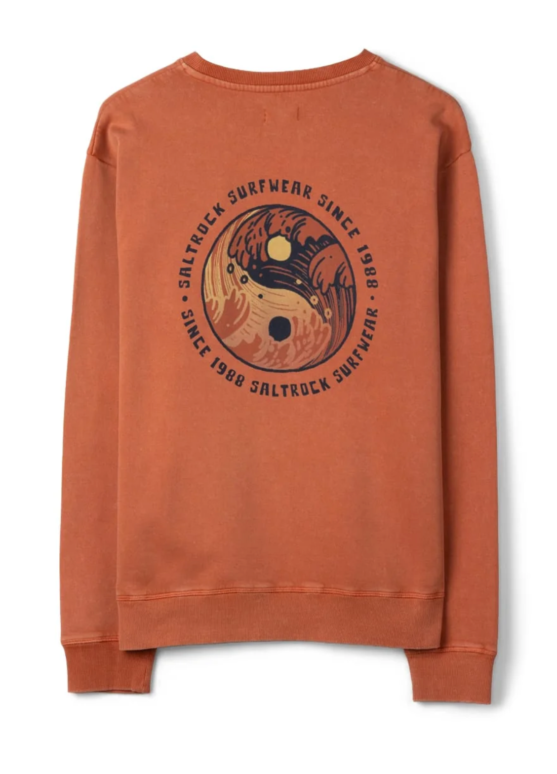 SALTROCK Yin Yang Wave Mens Sweatshirt