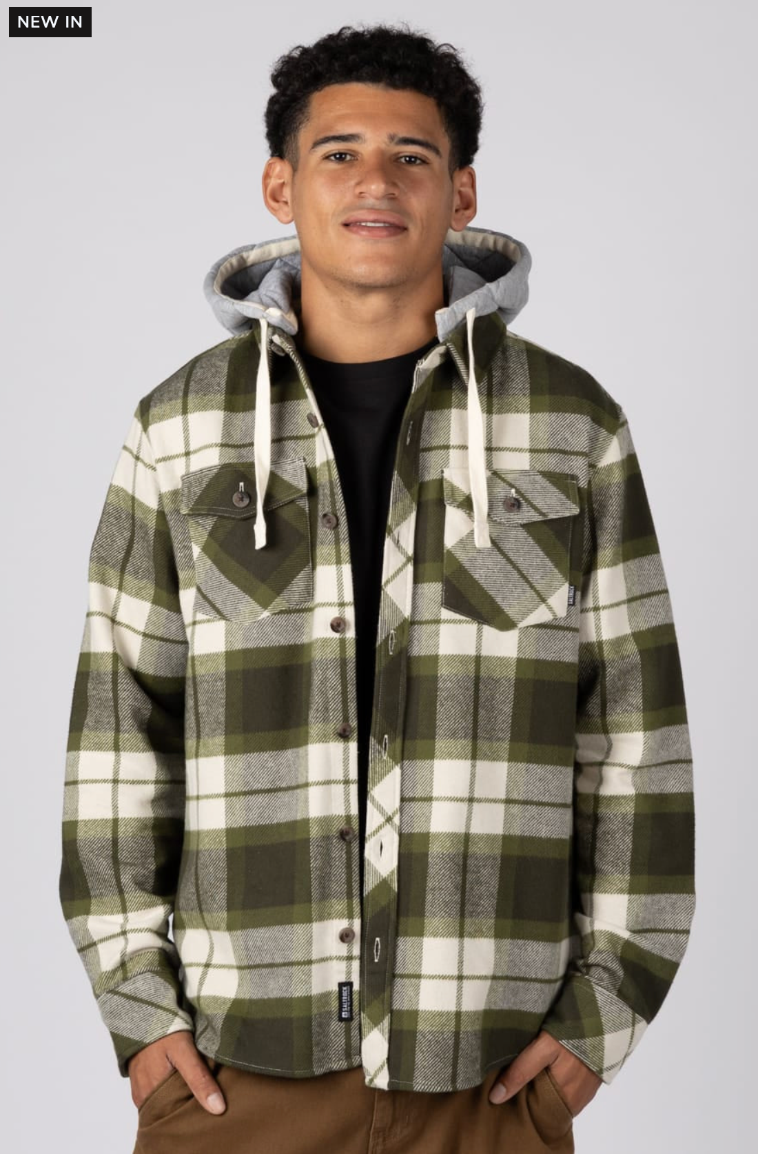 SALTROCK Beale Mens Hooded Shirt