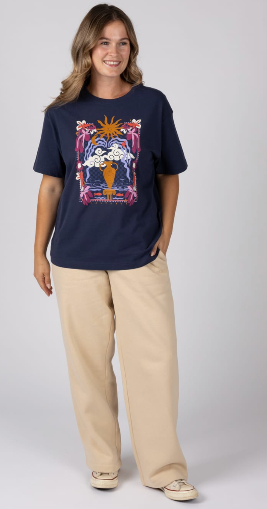 SALTROCK Athena Womens Oversized Short Sleeve T-Shirt