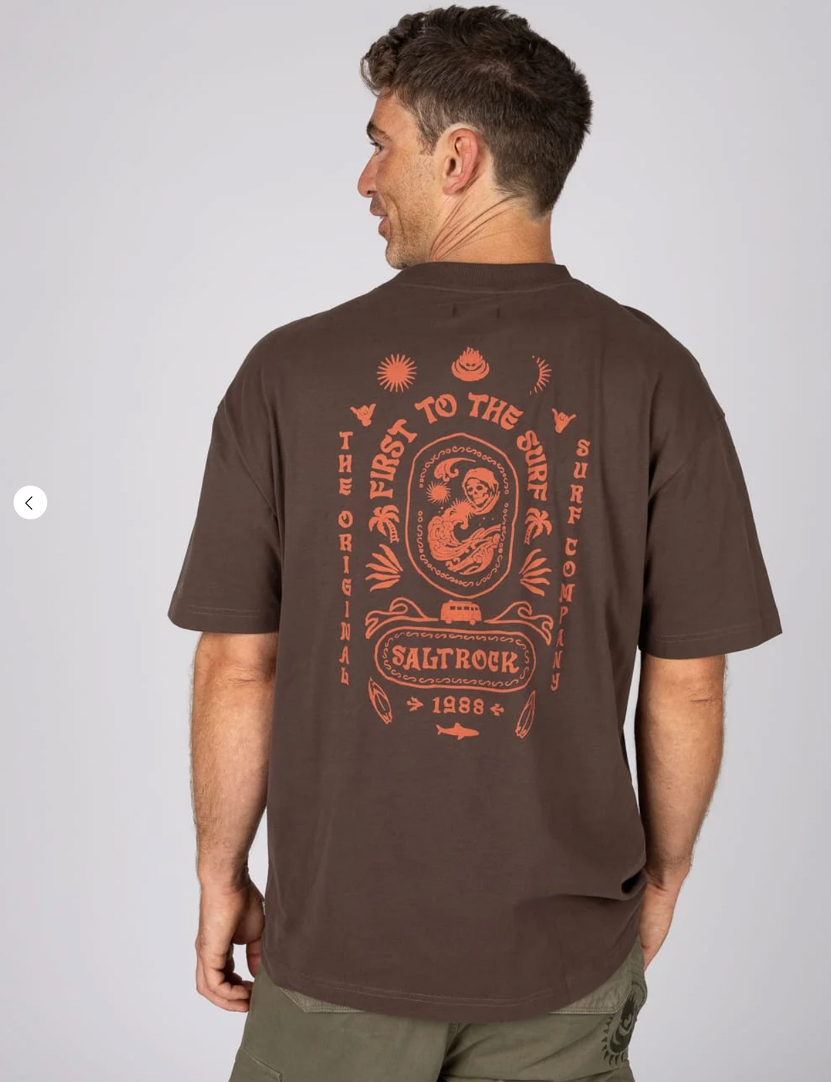 SALTROCK Cult Mens Oversized T-Shirt