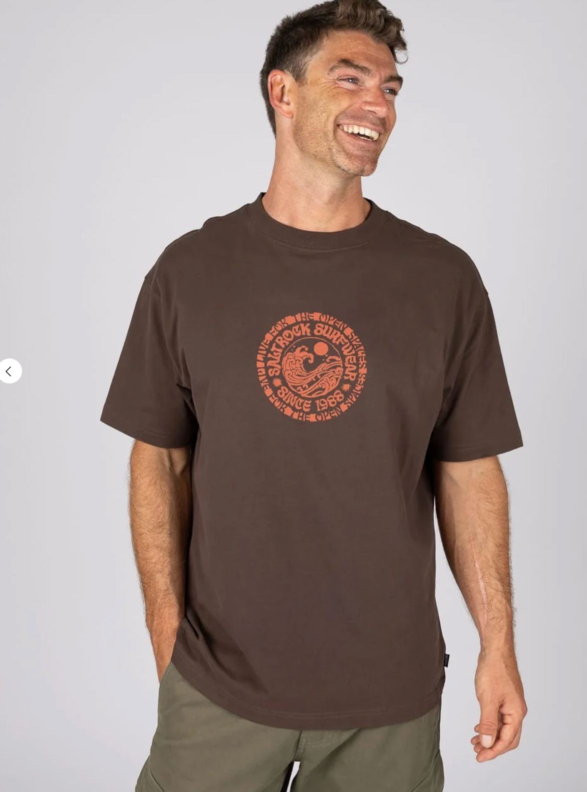 SALTROCK Cult Mens Oversized T-Shirt