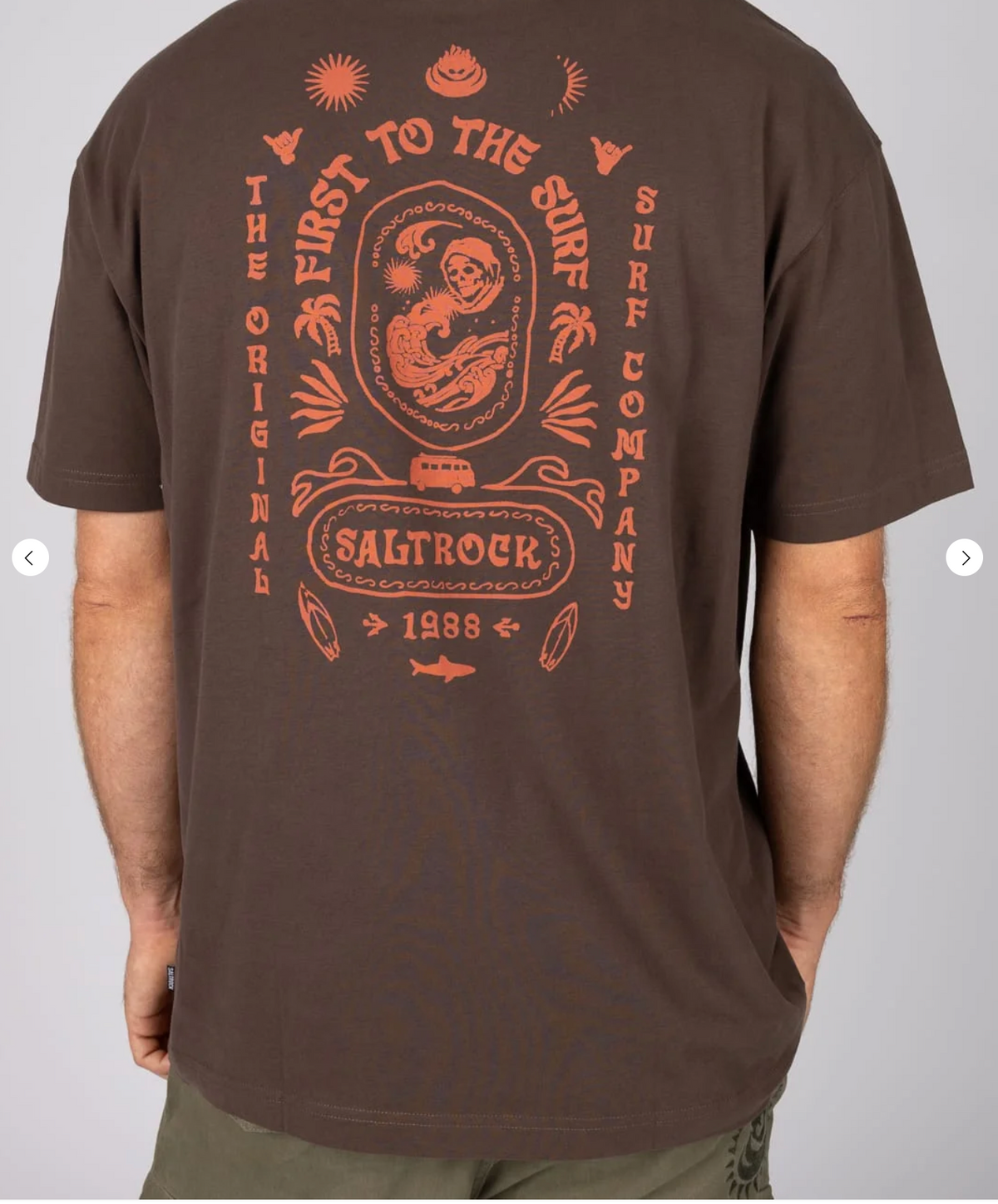 SALTROCK Cult Mens Oversized T-Shirt