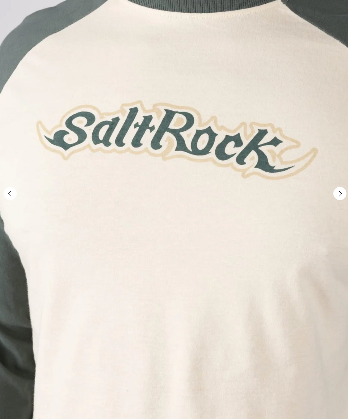 SALTROCK T-Heritage Logo Mens Long Sleeve Raglan T-Shirt