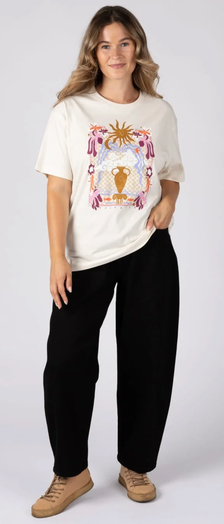 SALTROCK Athena Womens Oversized Short Sleeve T-Shirt