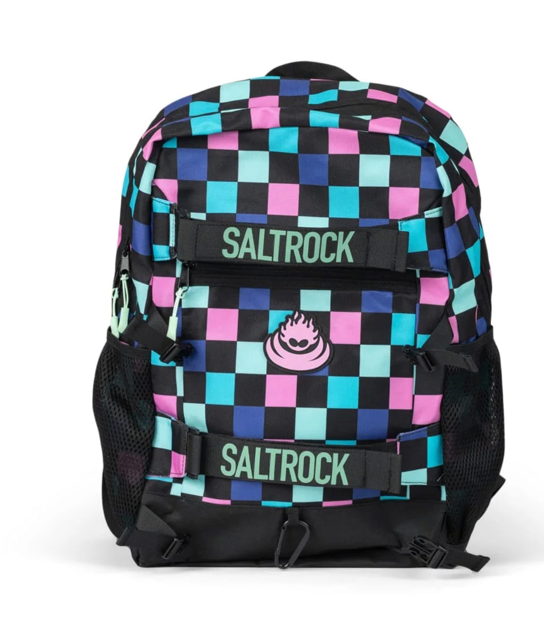 SALTROCK  Skatecheck Backpack Rucksack In Black