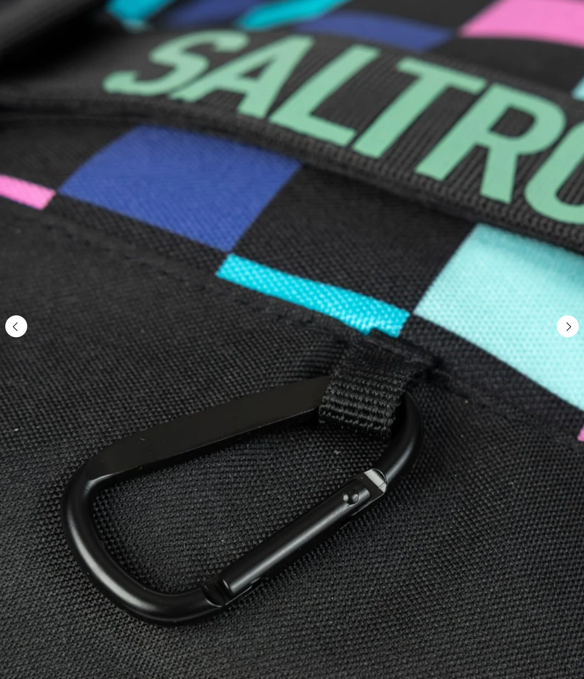 SALTROCK  Skatecheck Backpack Rucksack In Black