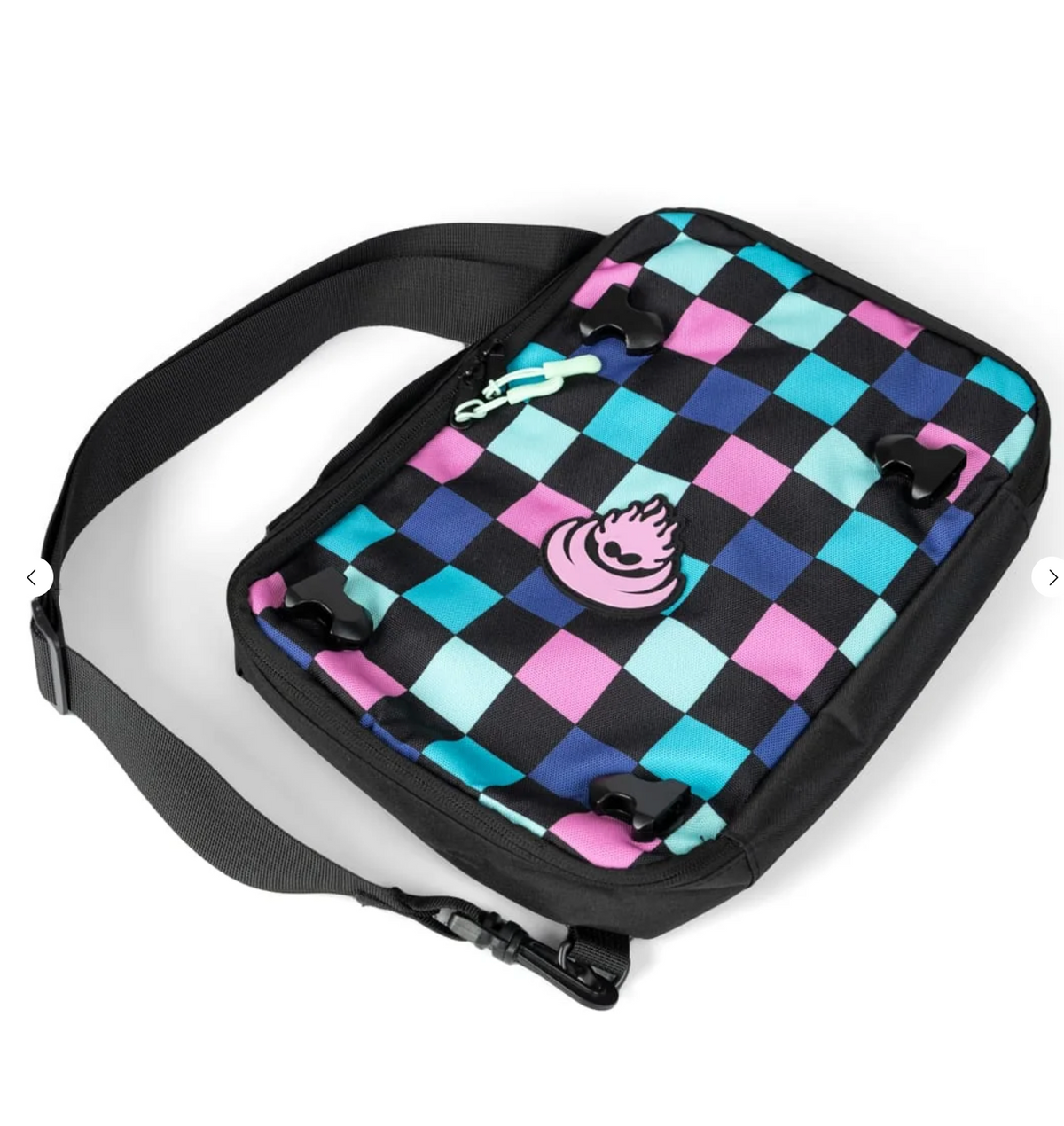 SALTROCK  Skatecheck Backpack Rucksack In Black