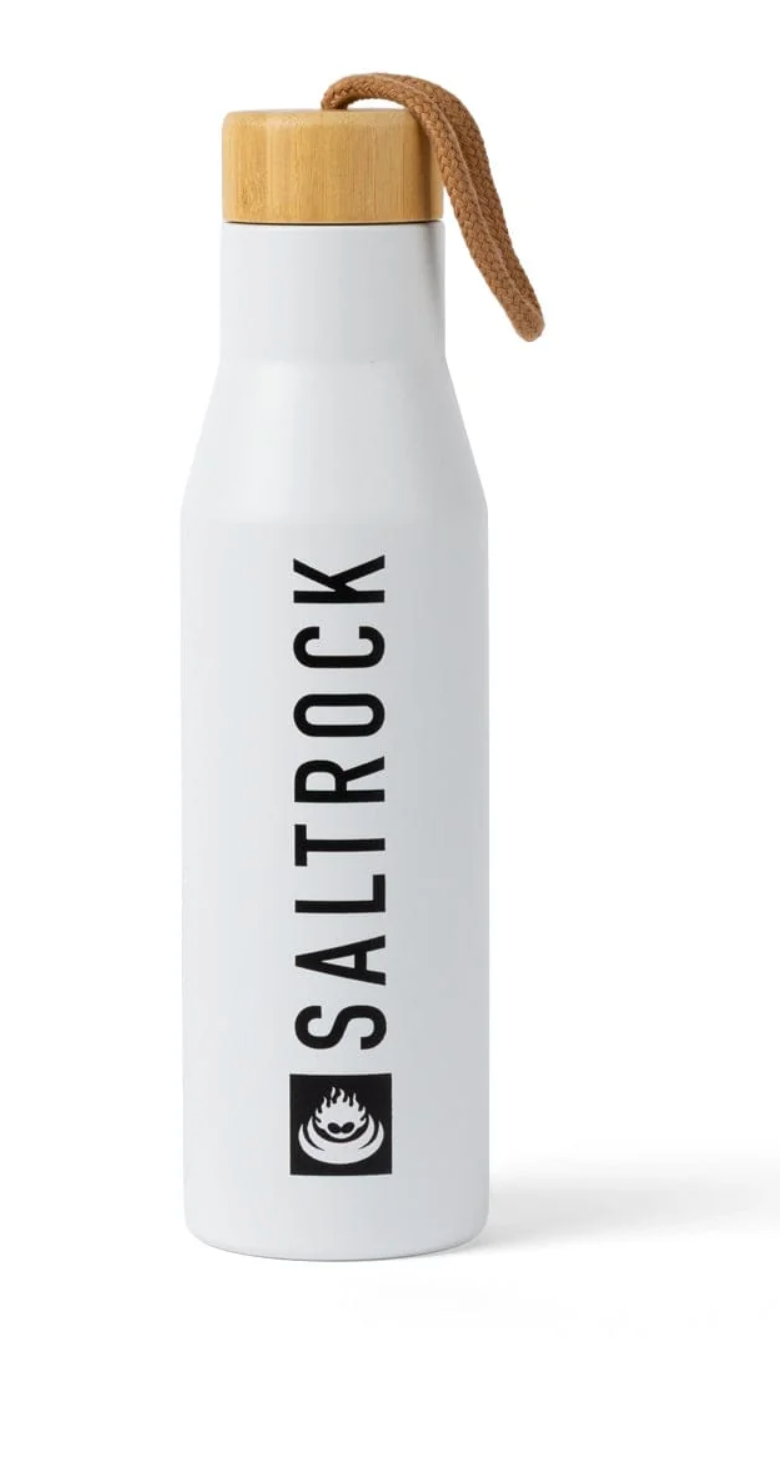 SALTROCK Thirst Stainless Steel Water Bottle in White