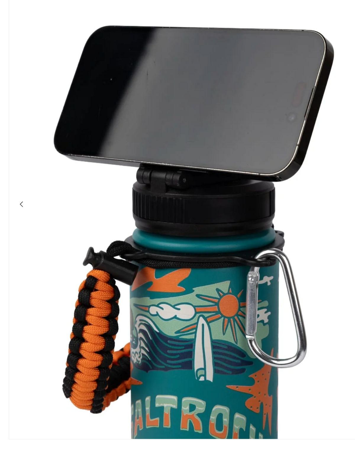 SALTROCK Base Camp Stainless Steel Water Bottle In Green
