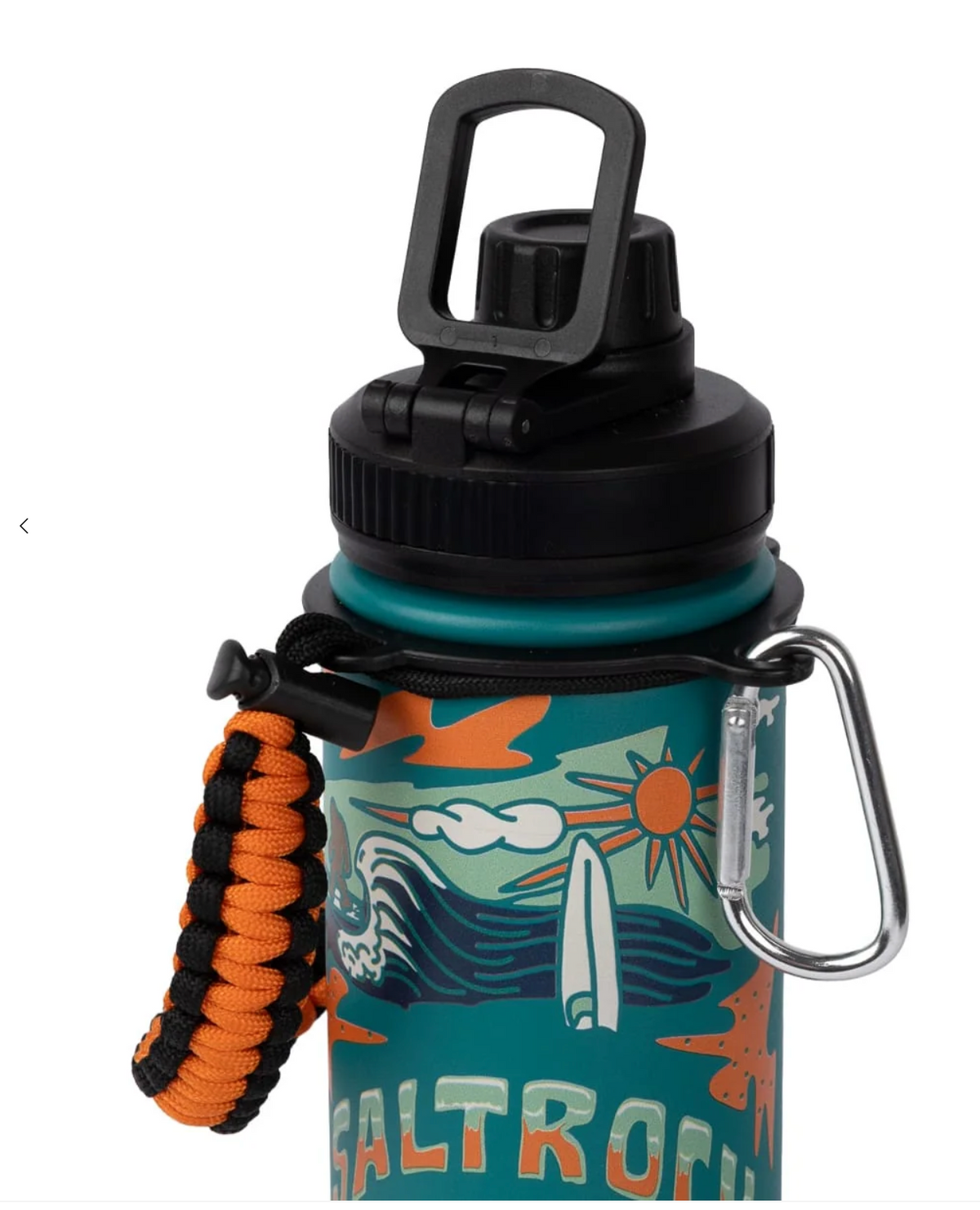 SALTROCK Base Camp Stainless Steel Water Bottle In Green