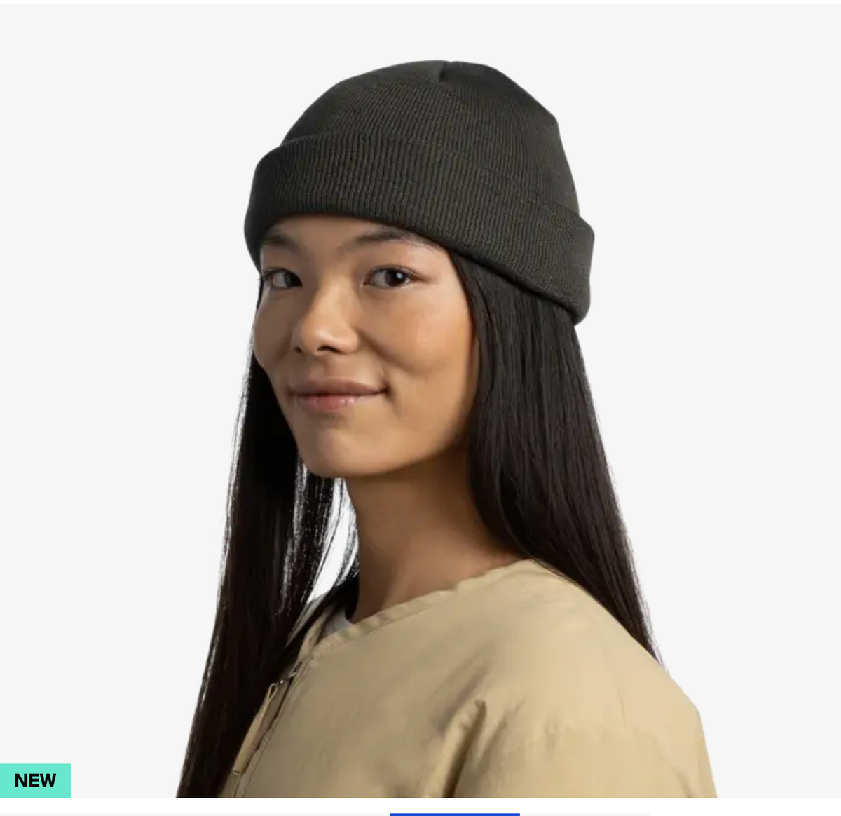 BUFF Knitted Beanie Lilon Beetle Green