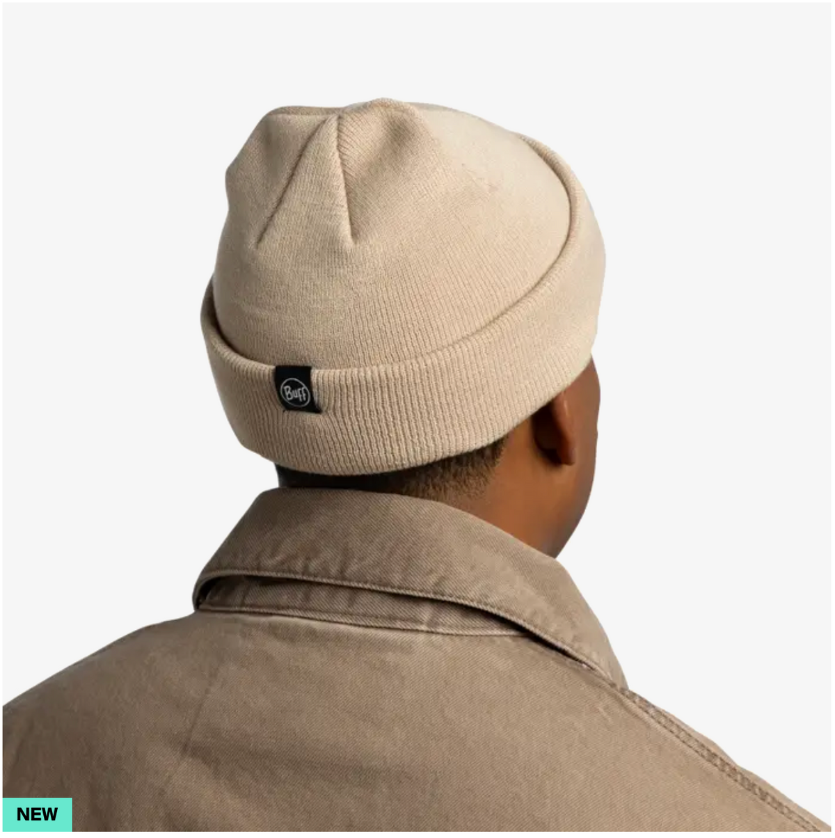 BUFF Knitted Beanie Lilon Fisherman Biscotti