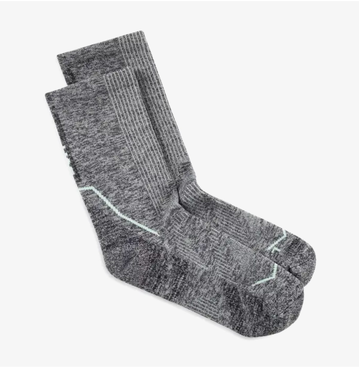 BUFF DryFlx® Crew Socks Light Grey