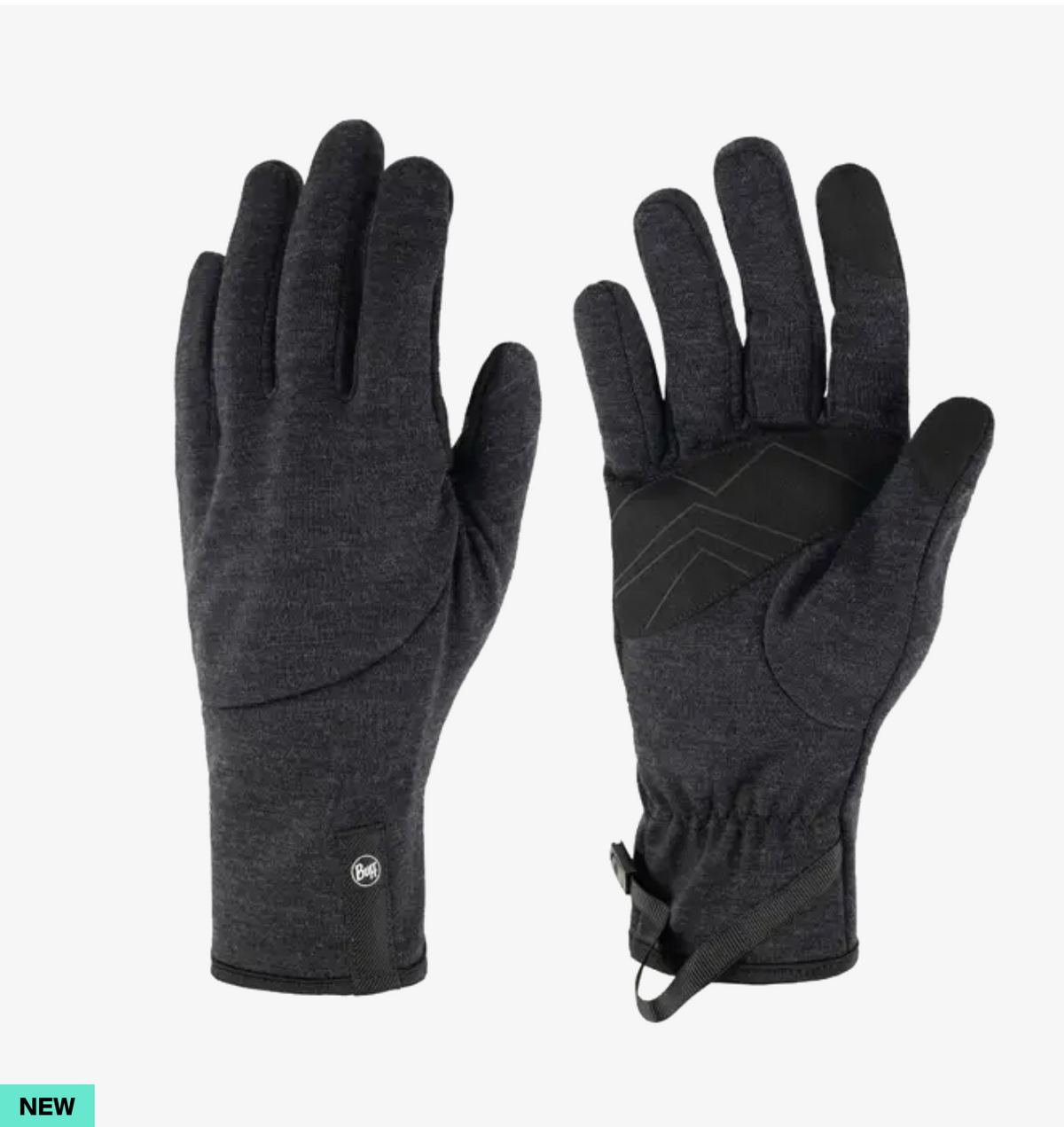 BUFF Merino Fleece  Handschuhe Black