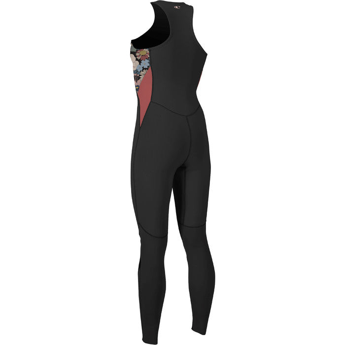 Wms Bahia 1.5Mm Front Zip Sleeve Long Jane 4860 Black/Twigg