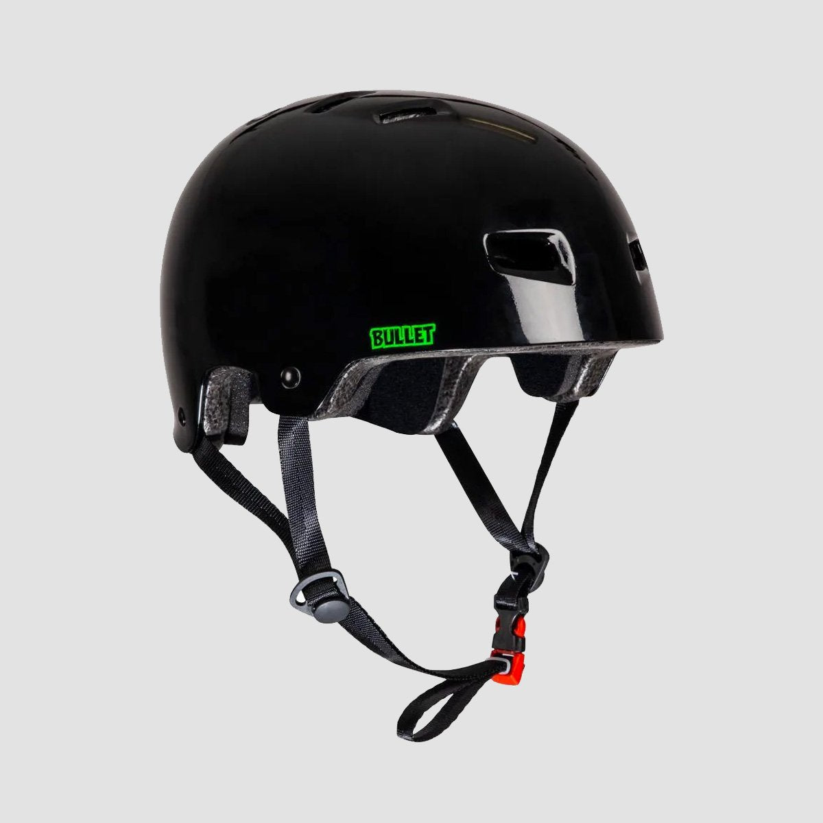 Bullet X Slime Balls Helmet Slime Logo Black