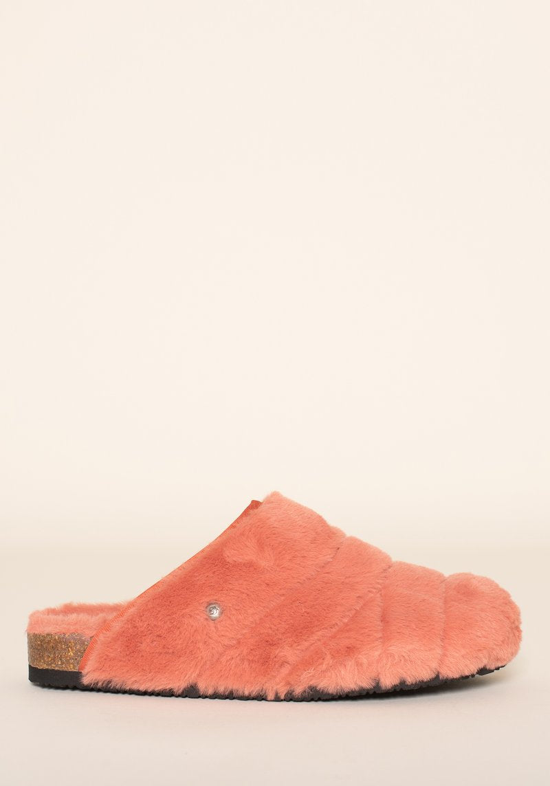 Brakeburn Ladies Coral Fluffy Slipper===SALE===