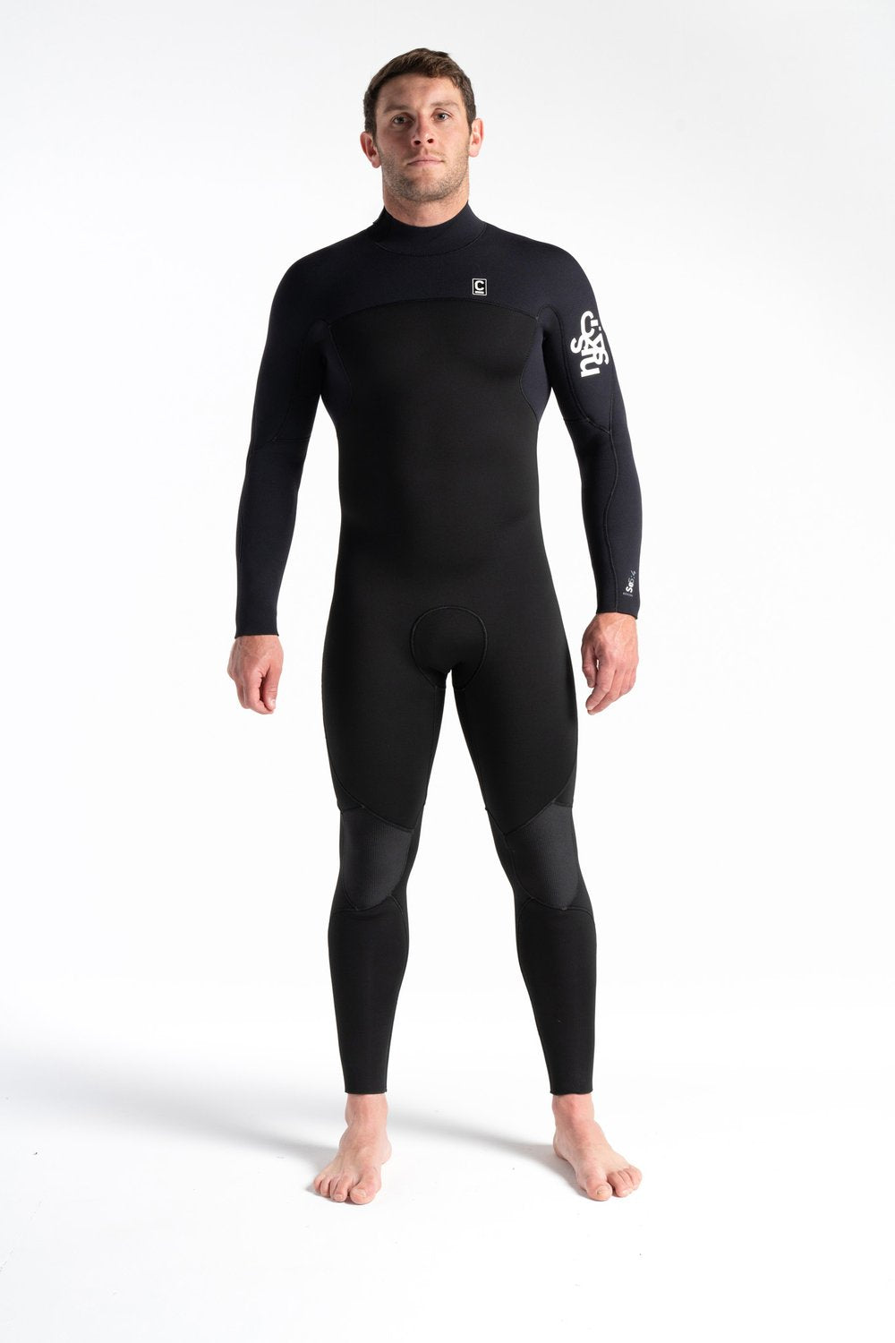 C-Skins Mens Session 5:4:3 Back Zip Steamer Wetsuit==SALE===