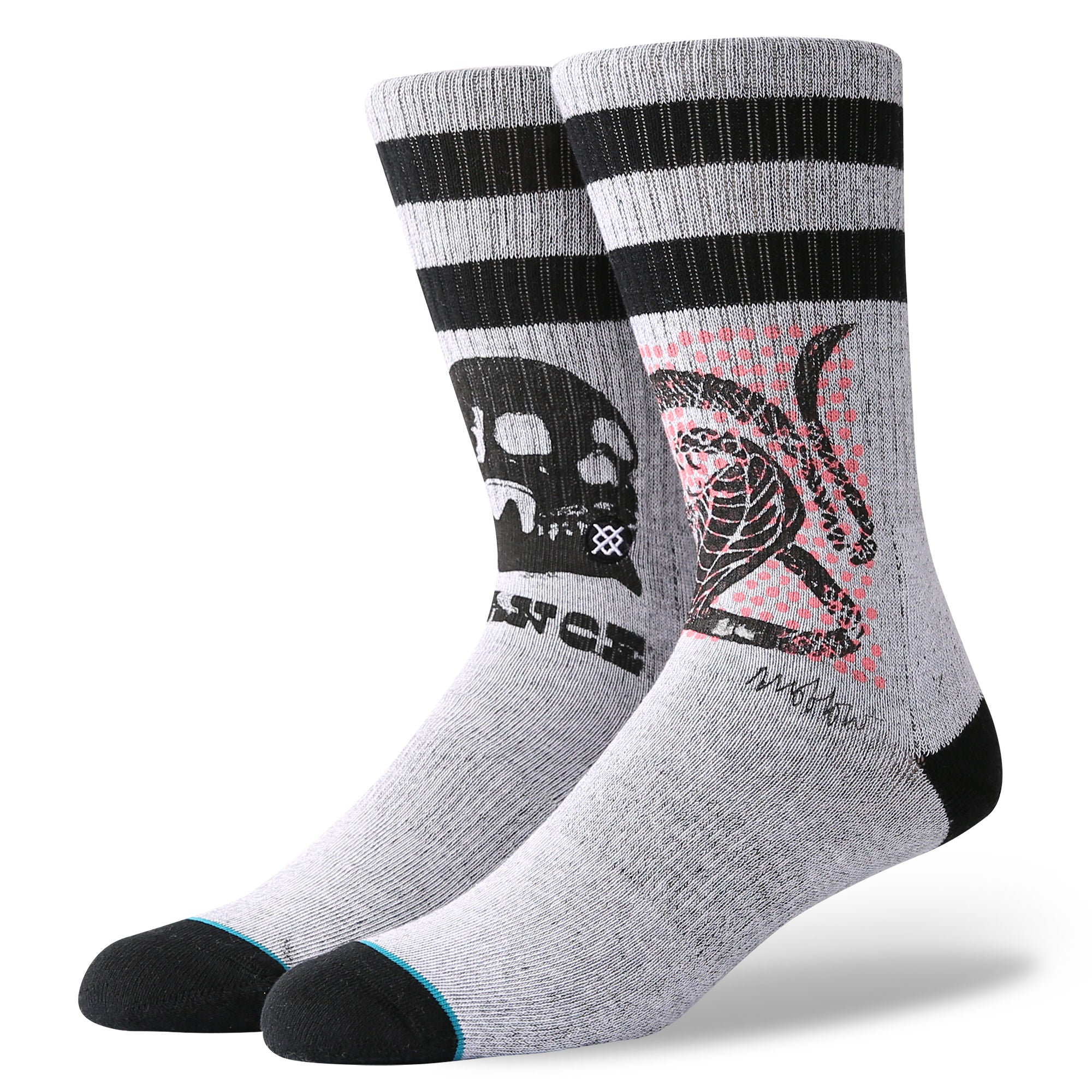 Stance Mens Oblow Snake Classic Crew Socks