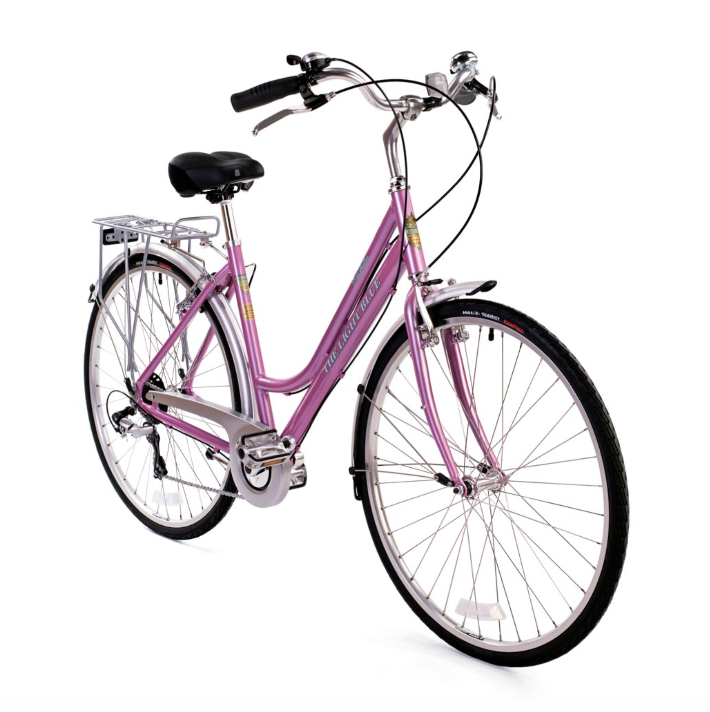 The Light Blue Parkside Ladies 3Spd 21" Bicycle - Mauve