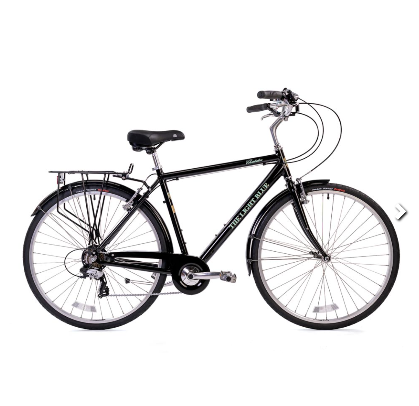 The Light Blue Chesterton G 7Spd 23" Bicycle - Black