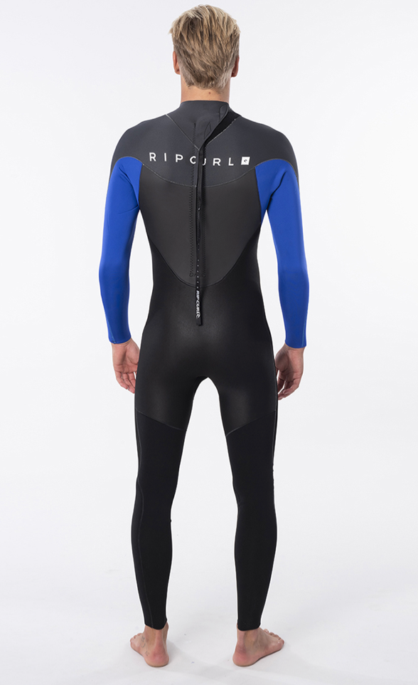 Rip Curl Mens Omega 5/3 GB Back Zip Wetsuit - Blue