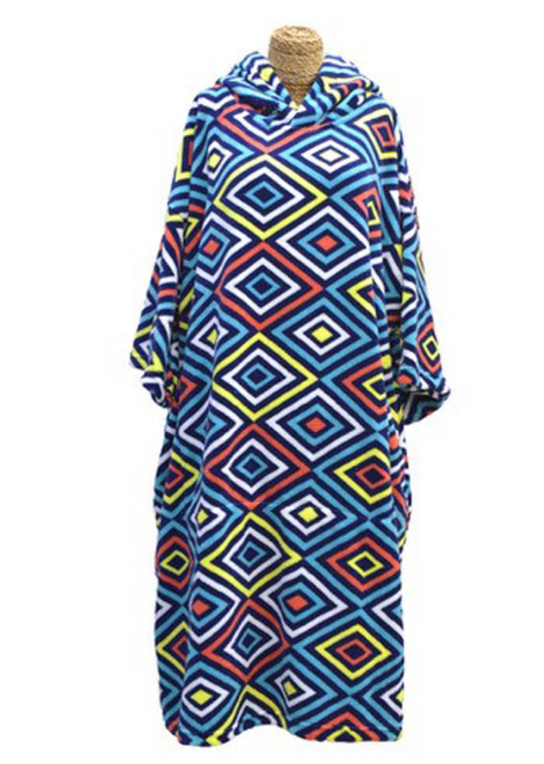 TLS KIDS HOODED CHANGE ROBE PONCHO 120CM - 3 Variants