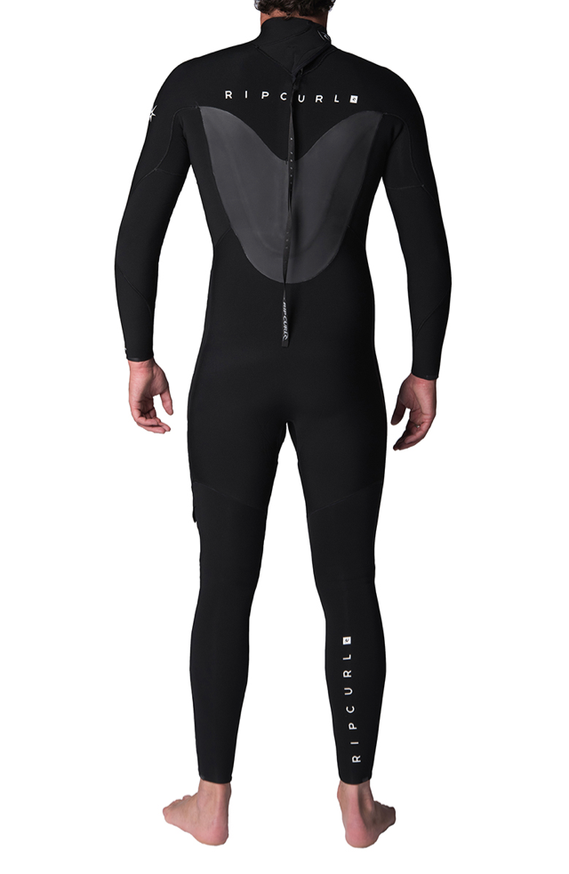 Rip Curl Flashbomb 5/3 Back Zip Steamer Wetsuit - Black====SALE-===