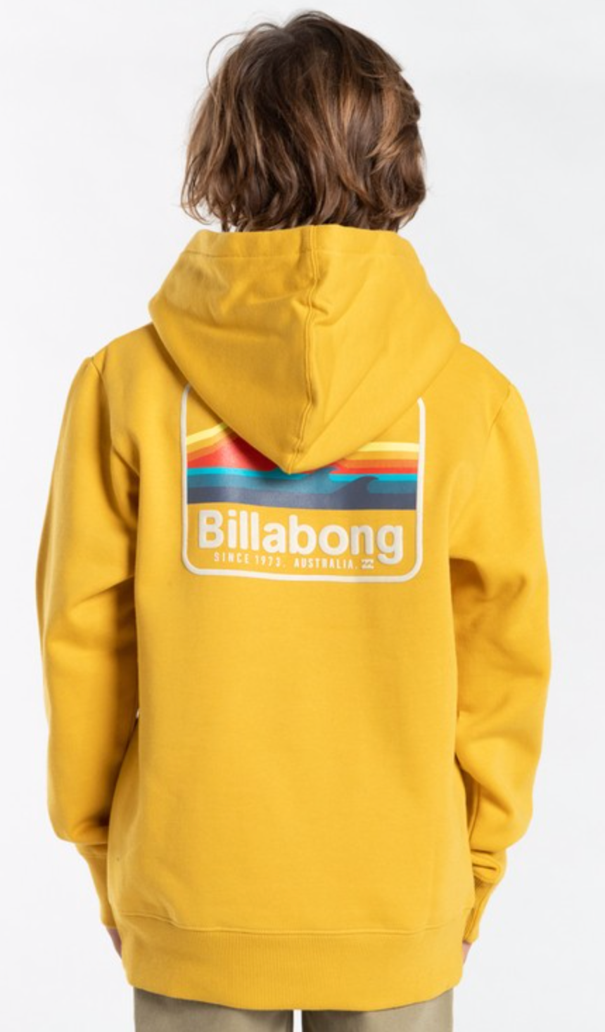 Billabong Boys Dream Cast Hoodie - Mustard