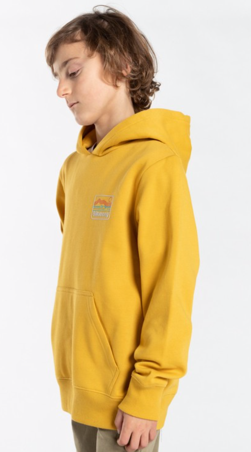 Billabong Boys Dream Cast Hoodie - Mustard