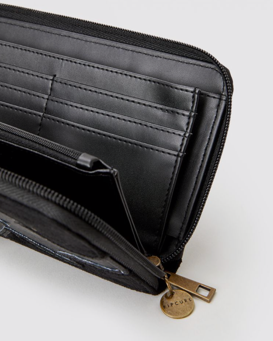 Rip Curl Ladies Kobie Oversized Wallet - Black