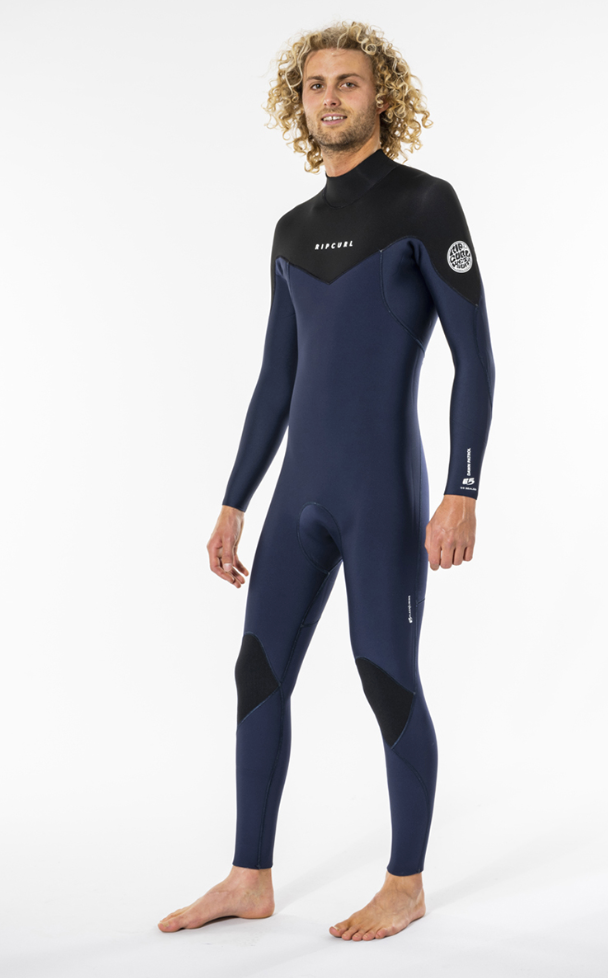 RIPCurl Mens Dawn Patrol 5/3 Back Zip Wetsuit - Navy===SALE-====