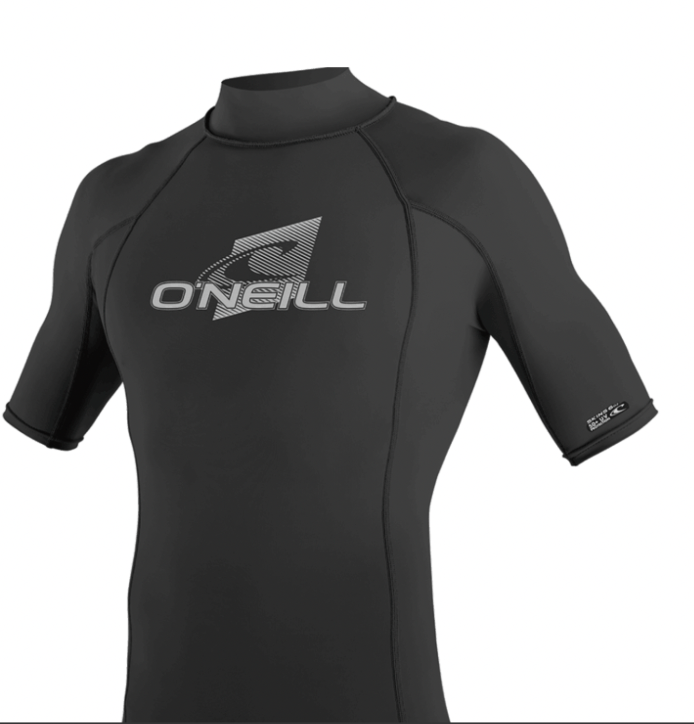 O'Neill Mens Premium Skins S/S Turtleneck Rash Vest - 4517- A05 Black