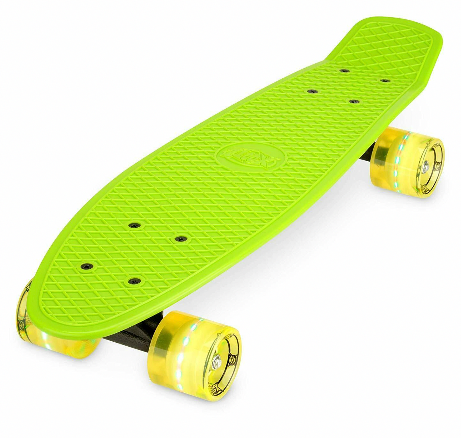 Xootz Pp 22" Skateboard With Led Lights-Green