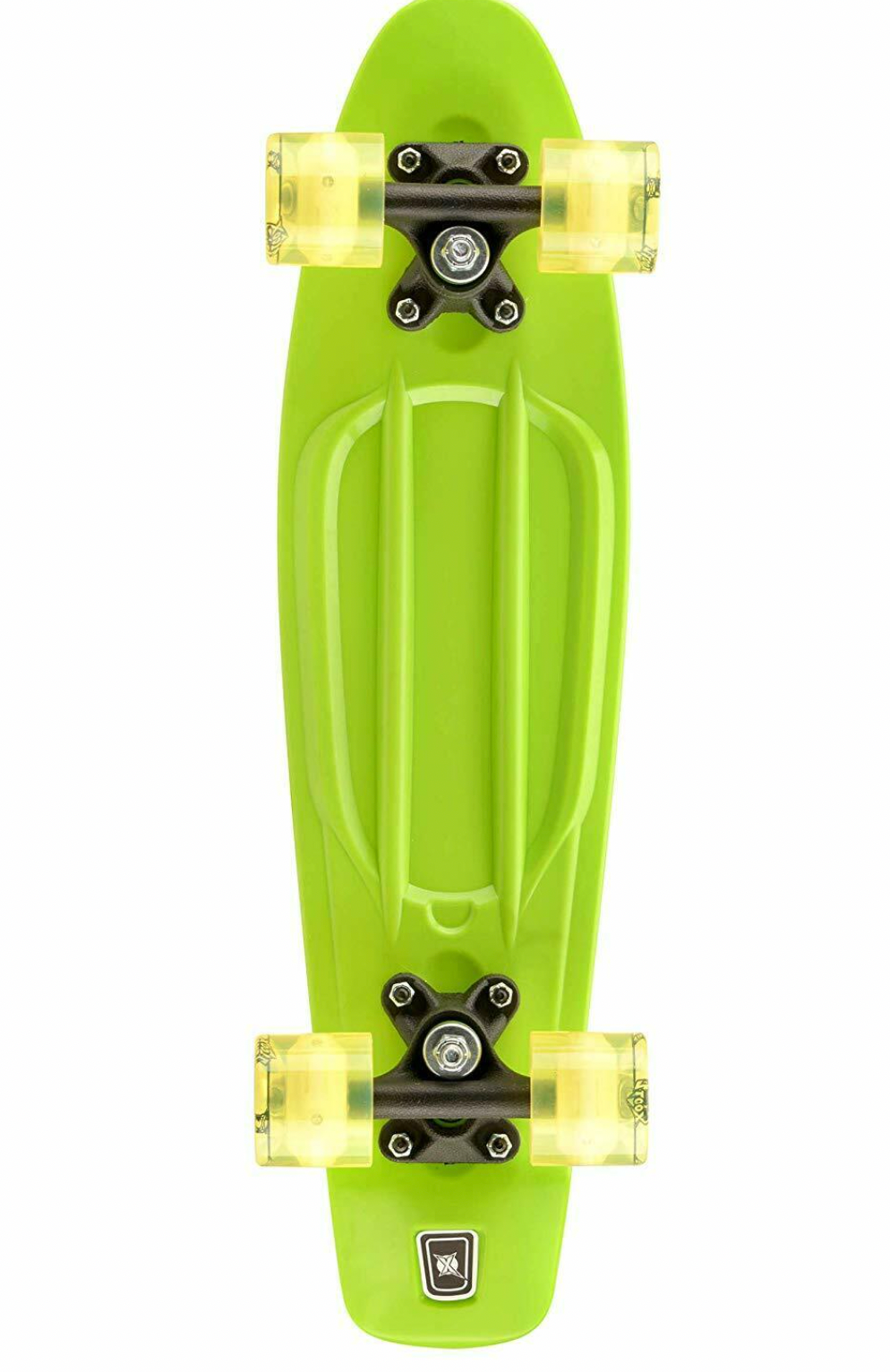 Xootz Pp 22" Skateboard With Led Lights-Green