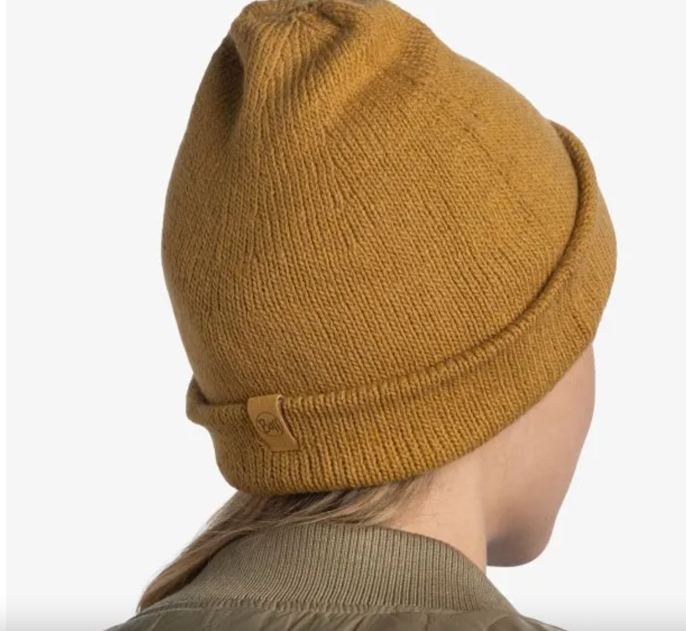 BUFF Knitted Beanie Jarn Ocher