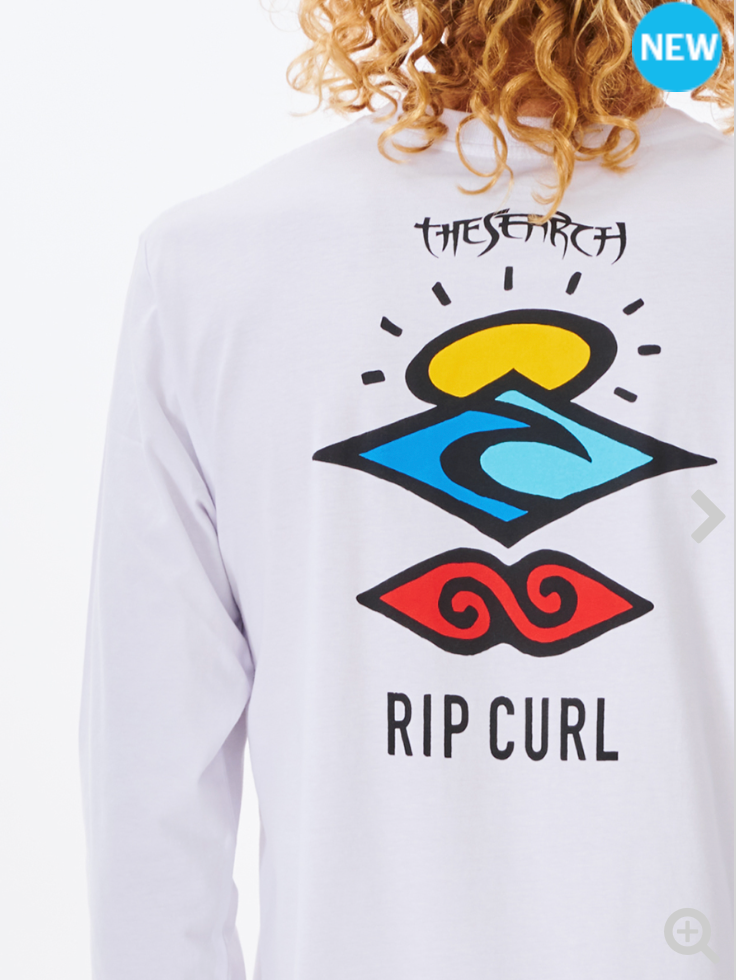 RIPCURL Search Icon Long Sleeve Tee