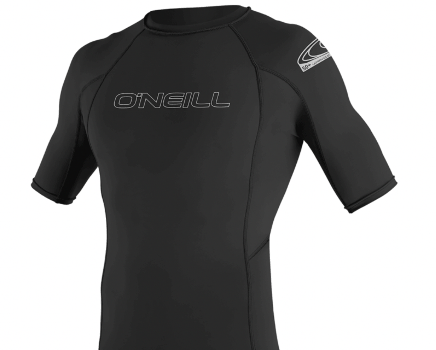 O'Neill Basic Skins S/S Rash Guard- Black 3341