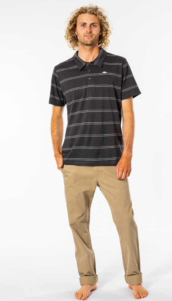 RIPCURL Plain Stripe Polo