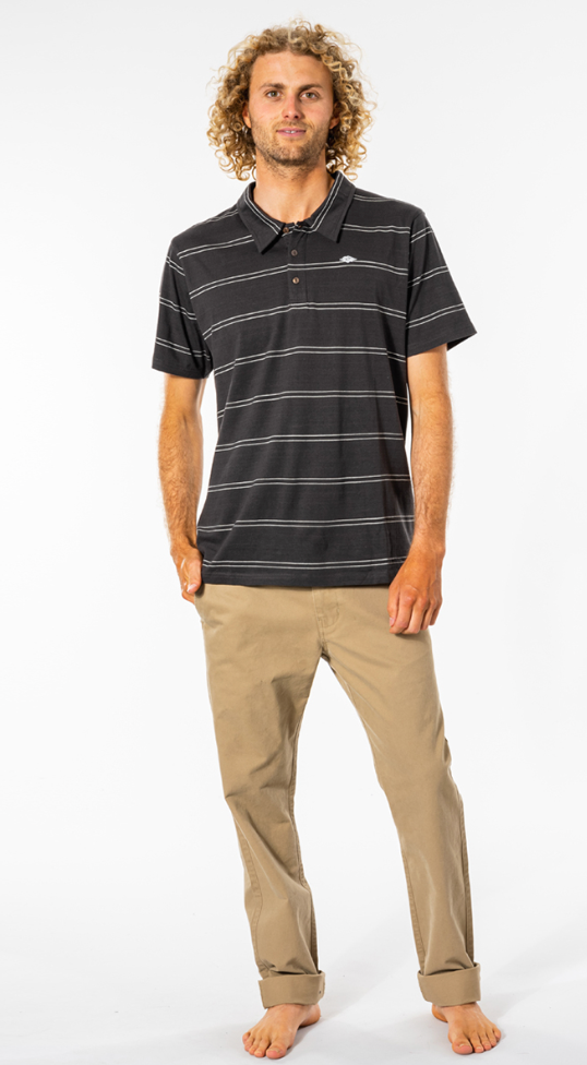 RIPCURL Plain Stripe Polo