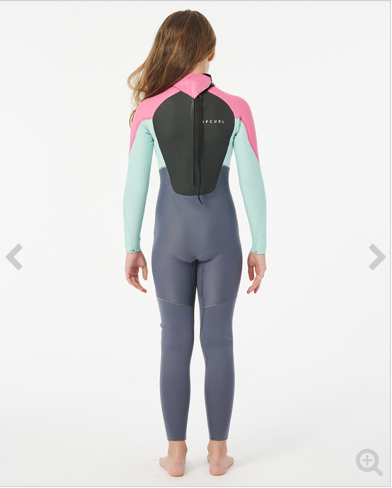 RIPCURL  GIRLS Omega 5/3 Back Zip Wetsuit