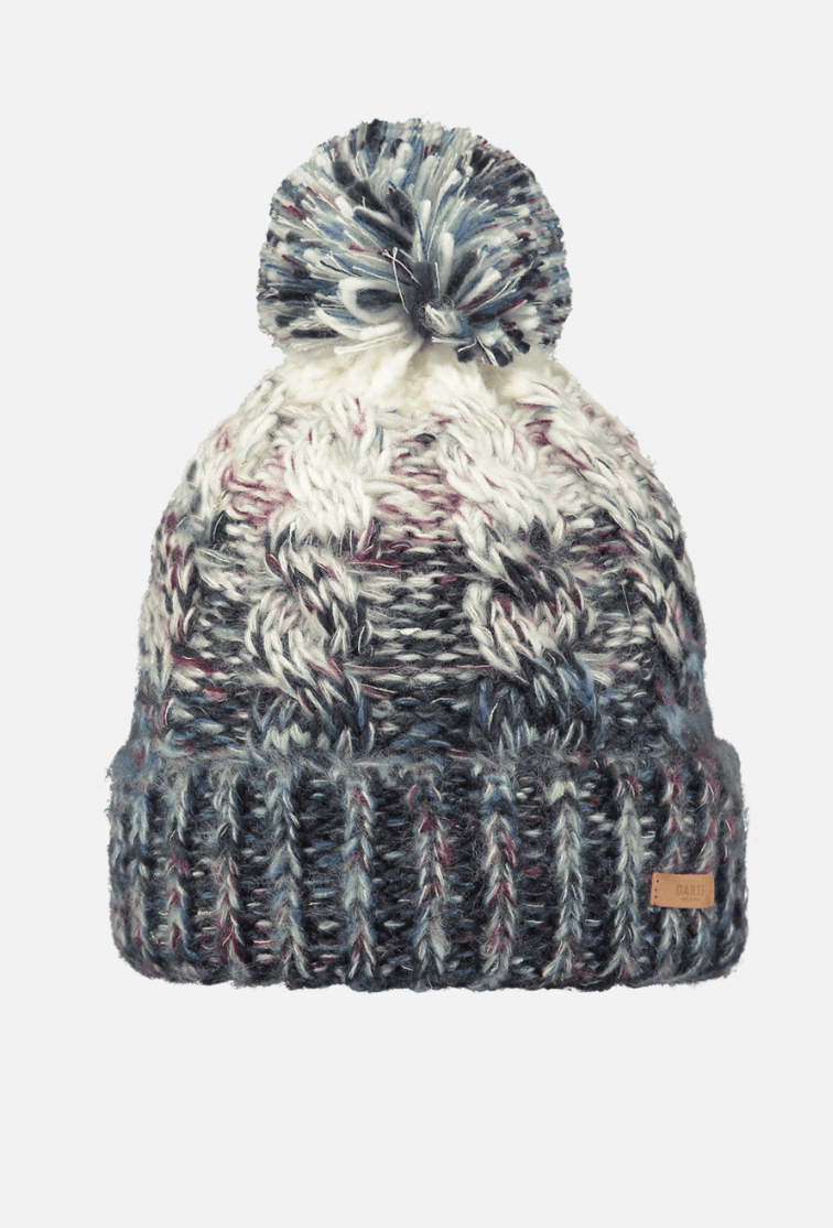 Barts Iska Beanie Cable Knitted Pom Beanie Women