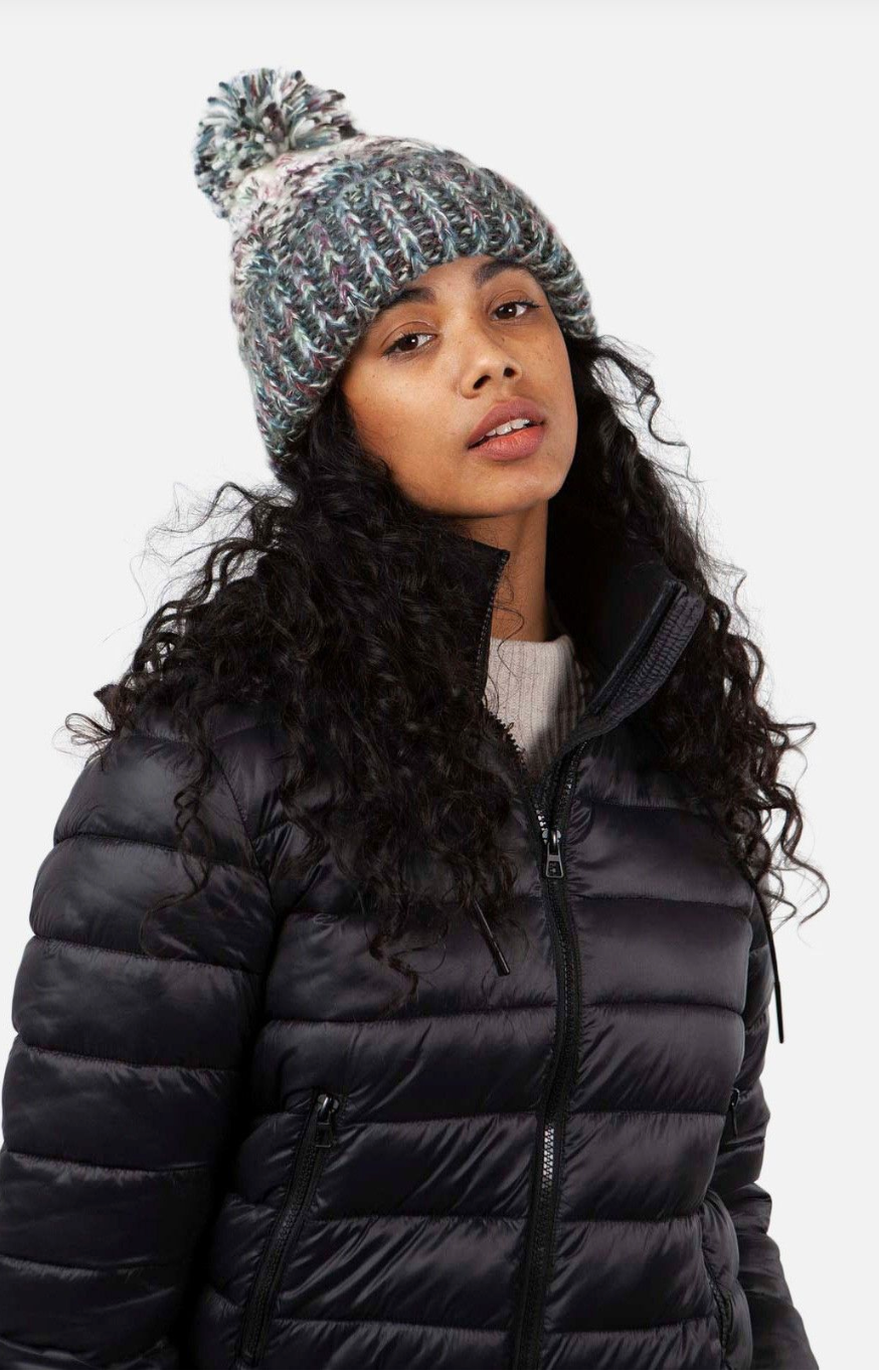 Barts Iska Beanie Cable Knitted Pom Beanie Women