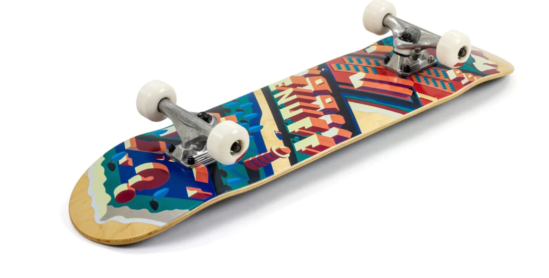 ENUFF ISOTOWN SKATEBOARD - 7.75"